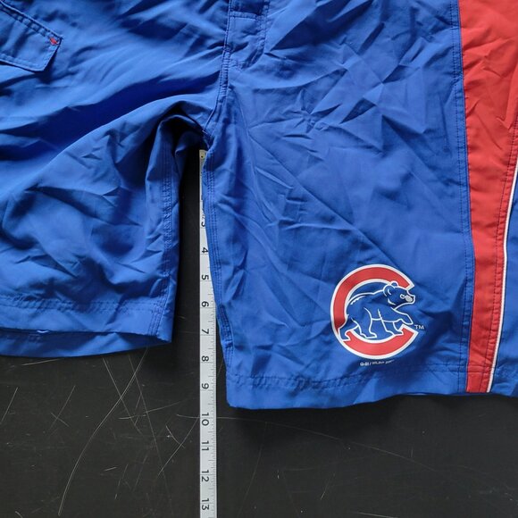 MLB Chicago Cubs Men’s Swim Shorts, L, Swim Trunks, Baseball, EUC - Picture 7 of 8